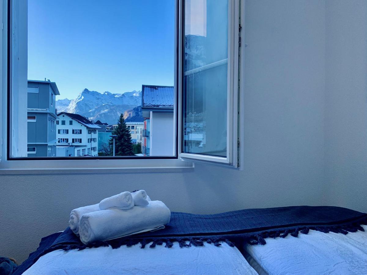 Eva O Wellnessoasis O Montainview O Pizzaoven O Lägenhet Ingenbohl Exteriör bild