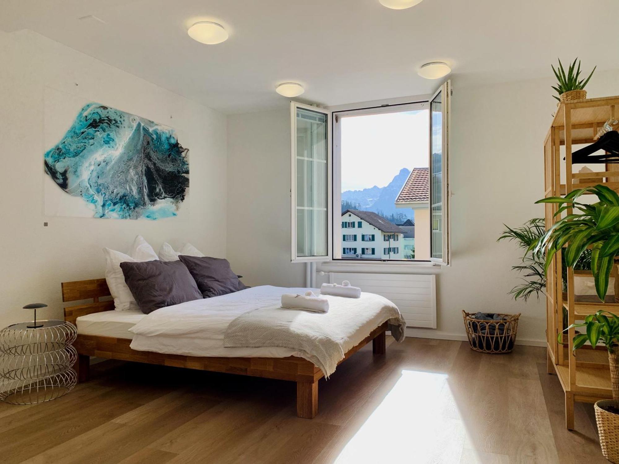 Eva O Wellnessoasis O Montainview O Pizzaoven O Lägenhet Ingenbohl Exteriör bild